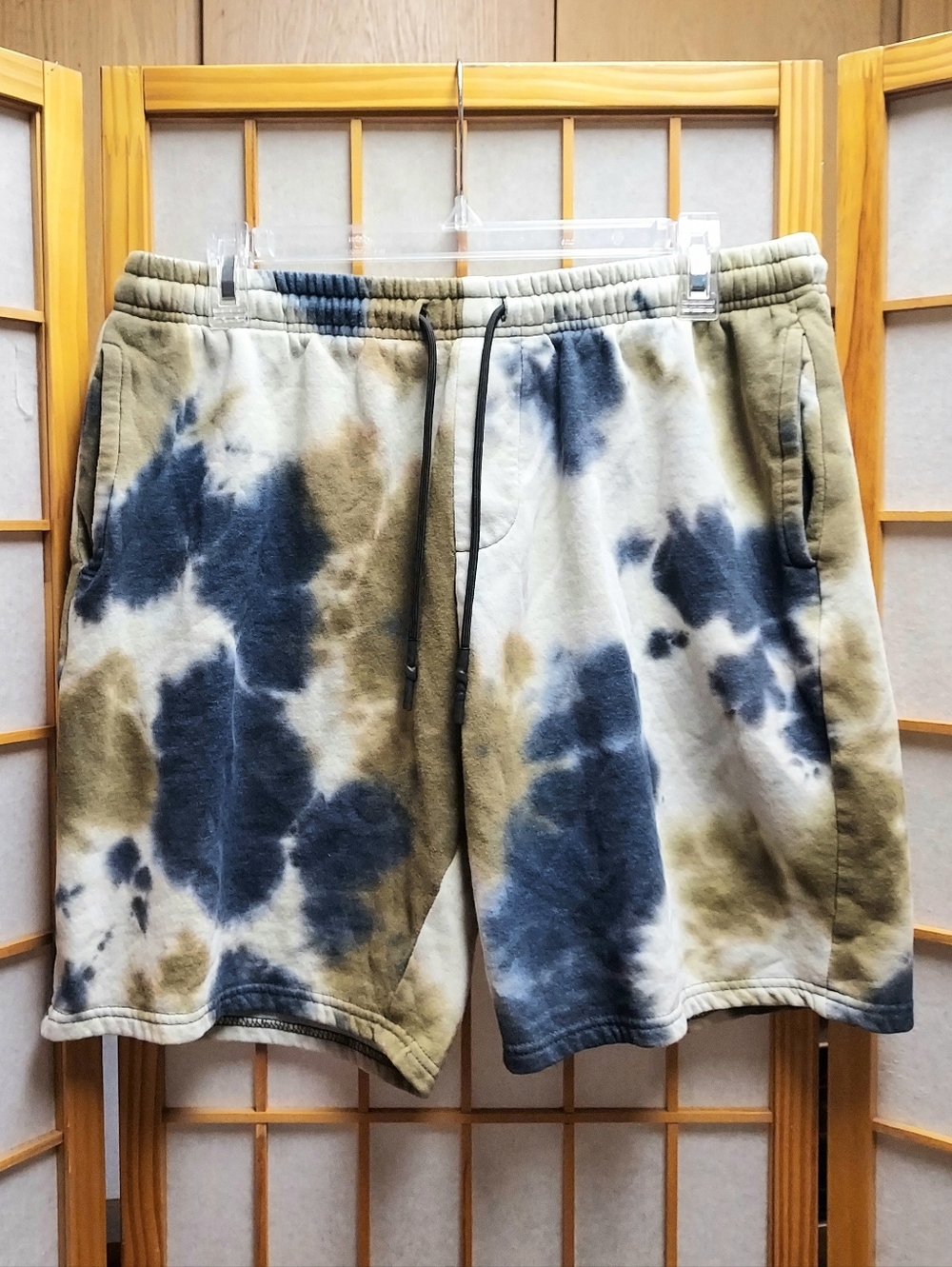 ☀️ Men's Unisex Public Record Tie Dye Shorts XL